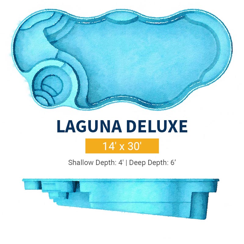 Freeform Pool Design - Laguna Deluxe | Paradise Pools