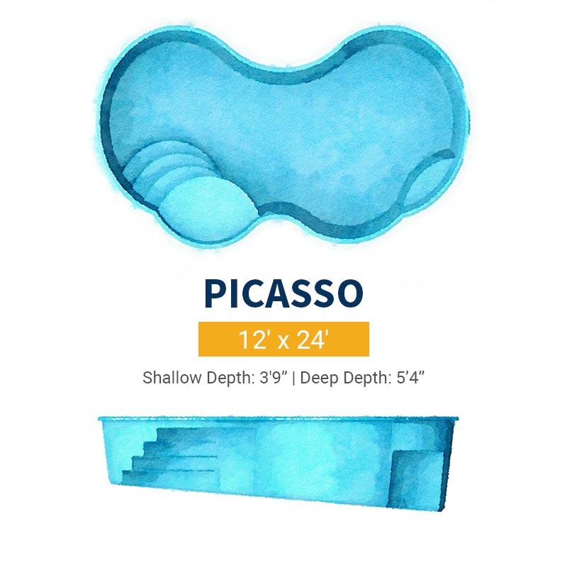 Freeform Pool Design - Picasso | Paradise Pools